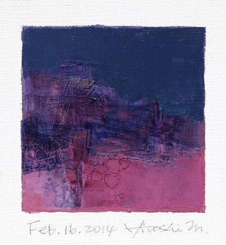 hiroshi matsumoto 9x9 paintings