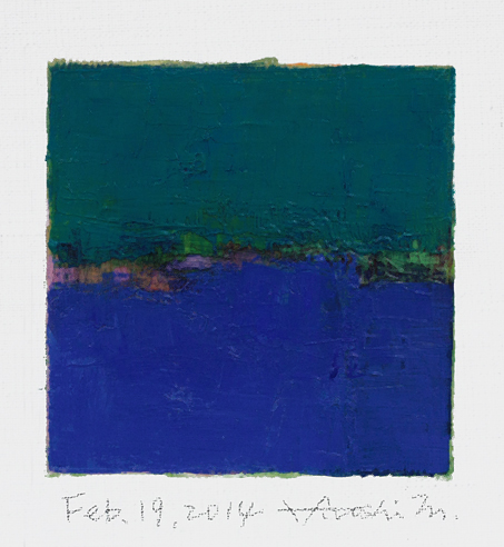 hiroshi matsumoto 9x9 paintings