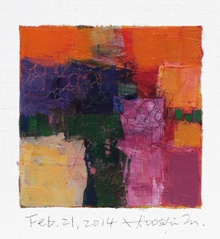 hiroshi matsumoto 9x9 paintings