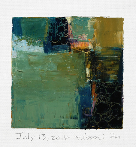 hiroshi matsumoto 9x9 paintings