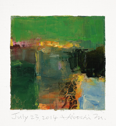 hiroshi matsumoto 9x9 paintings