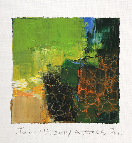 hiroshi matsumoto 9x9 paintings