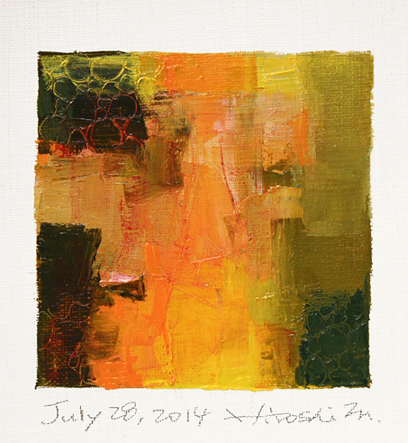 hiroshi matsumoto 9x9 paintings