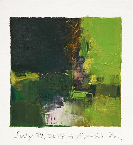 hiroshi matsumoto 9x9 paintings