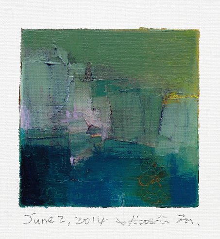 hiroshi matsumoto 9x9 paintings