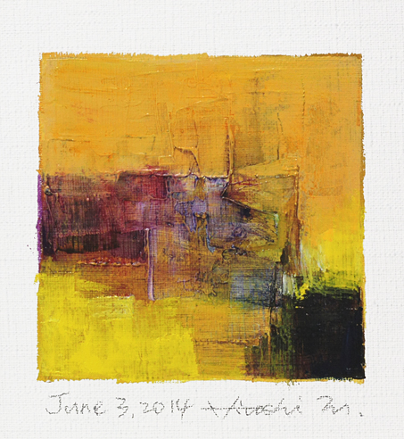 hiroshi matsumoto 9x9 paintings