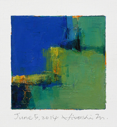 hiroshi matsumoto 9x9 paintings