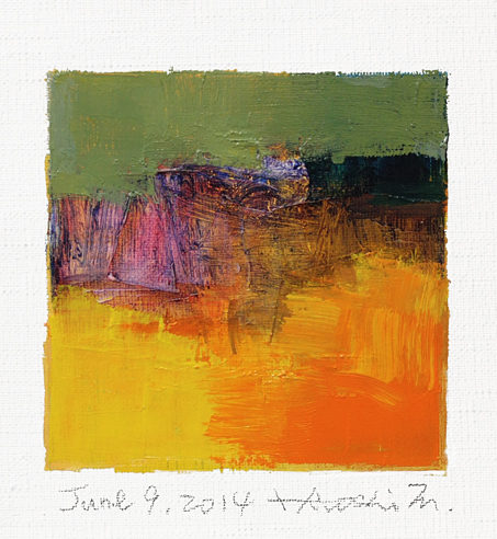 hiroshi matsumoto 9x9 paintings