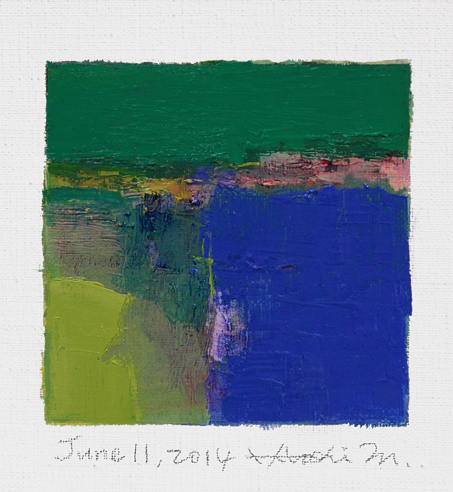 hiroshi matsumoto 9x9 paintings