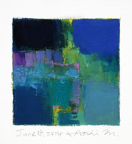 hiroshi matsumoto 9x9 paintings