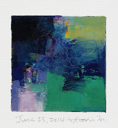 hiroshi matsumoto 9x9 paintings