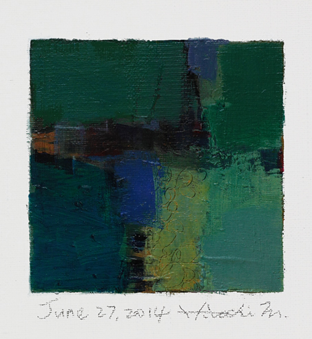hiroshi matsumoto 9x9 paintings