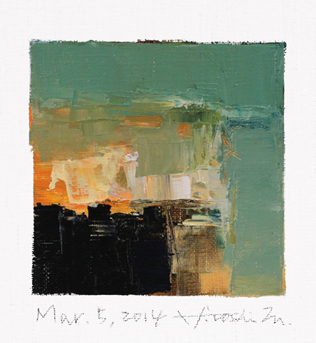 hiroshi matsumoto 9x9 paintings