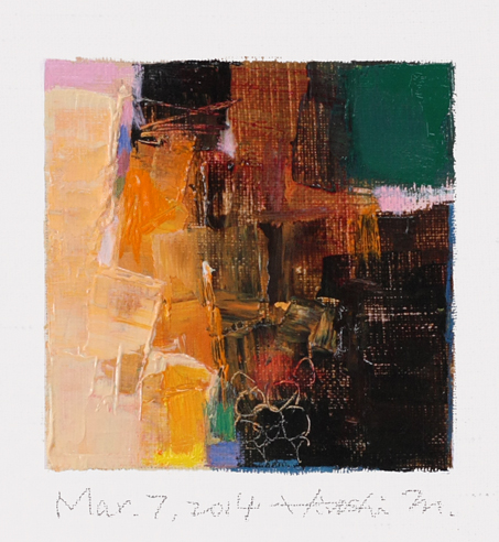 hiroshi matsumoto 9x9 paintings
