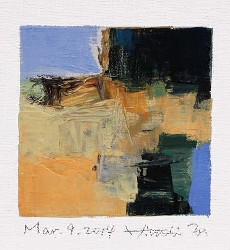 hiroshi matsumoto 9x9 paintings