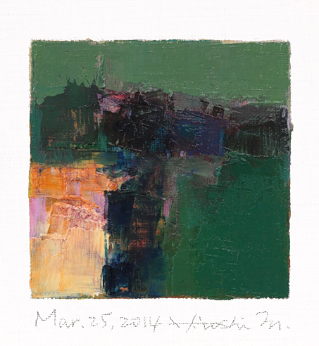 hiroshi matsumoto 9x9 paintings
