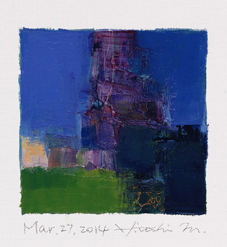 hiroshi matsumoto 9x9 paintings