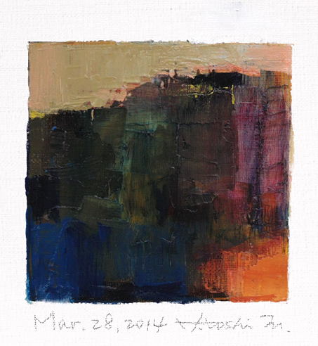 hiroshi matsumoto 9x9 paintings