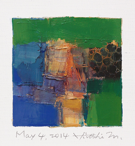 hiroshi matsumoto 9x9 paintings