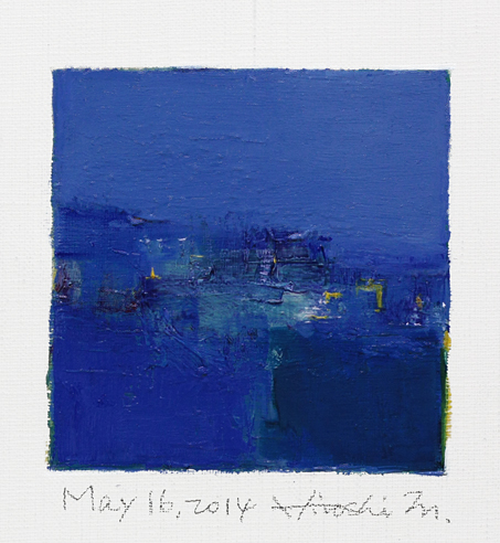 hiroshi matsumoto 9x9 paintings