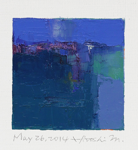 hiroshi matsumoto 9x9 paintings