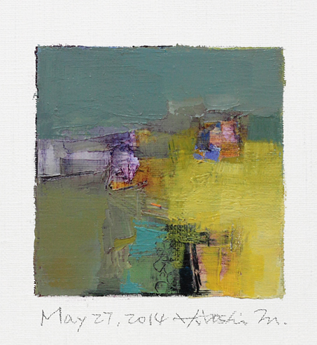 hiroshi matsumoto 9x9 paintings