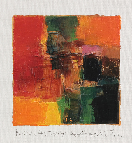 hiroshi matsumoto 9x9 paintings