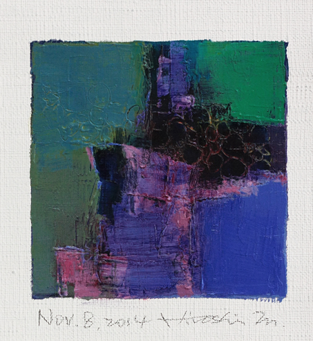 hiroshi matsumoto 9x9 paintings