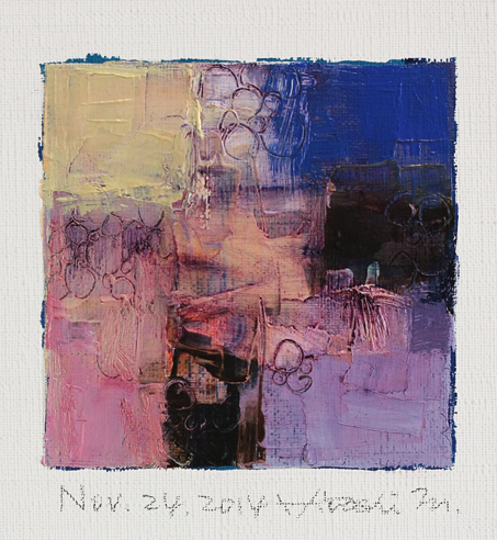 hiroshi matsumoto 9x9 paintings