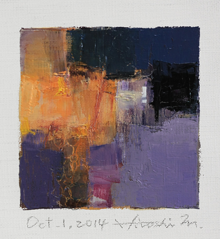 hiroshi matsumoto 9x9 paintings