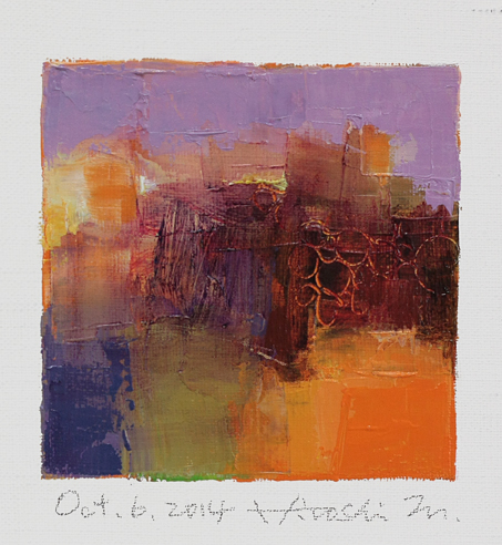 hiroshi matsumoto 9x9 paintings