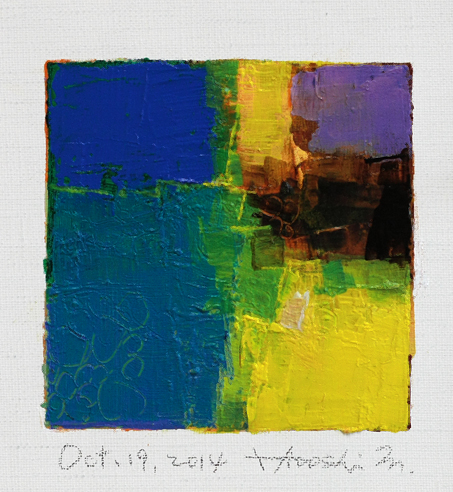 hiroshi matsumoto 9x9 paintings