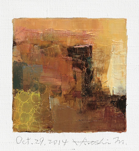 hiroshi matsumoto 9x9 paintings