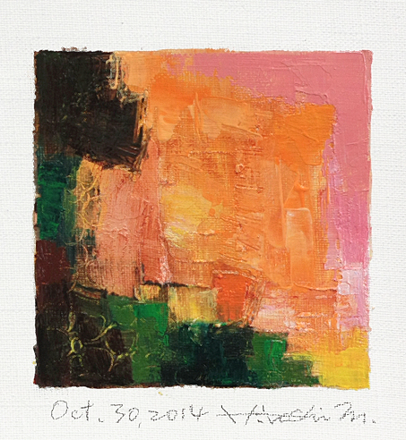hiroshi matsumoto 9x9 paintings