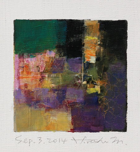 hiroshi matsumoto 9x9 paintings