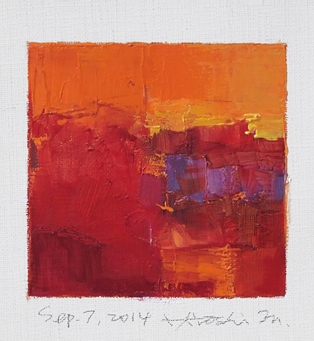 hiroshi matsumoto 9x9 paintings