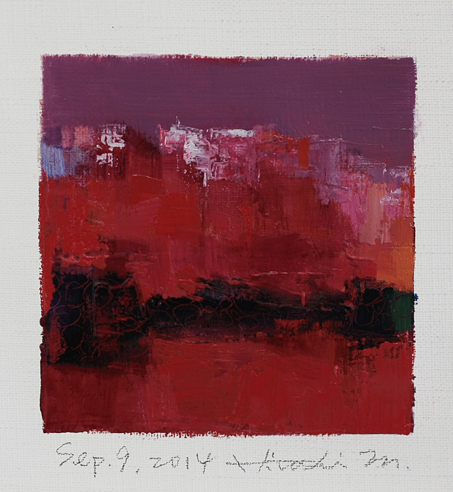 hiroshi matsumoto 9x9 paintings