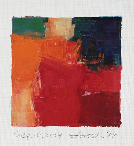hiroshi matsumoto 9x9 paintings