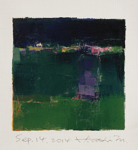 hiroshi matsumoto 9x9 paintings