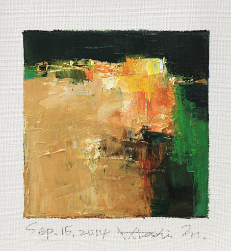 hiroshi matsumoto 9x9 paintings