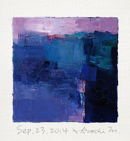 hiroshi matsumoto 9x9 paintings