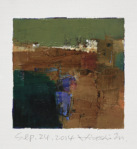 hiroshi matsumoto 9x9 paintings