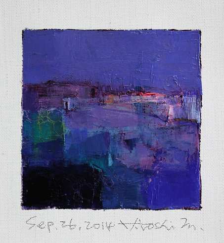 hiroshi matsumoto 9x9 paintings
