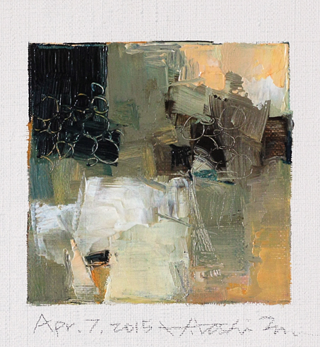 hiroshi matsumoto 9x9 paintings