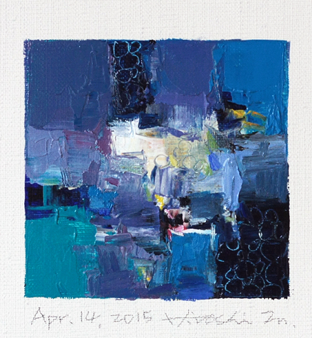hiroshi matsumoto 9x9 paintings