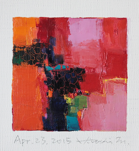hiroshi matsumoto 9x9 paintings