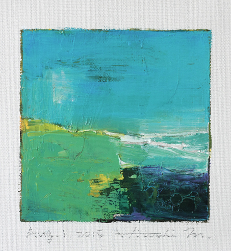 hiroshi matsumoto 9x9 paintings