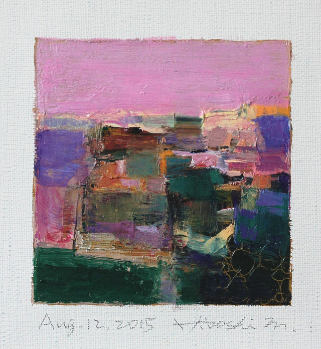 hiroshi matsumoto 9x9 paintings