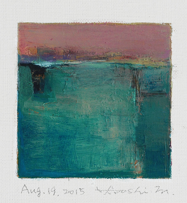 hiroshi matsumoto 9x9 paintings