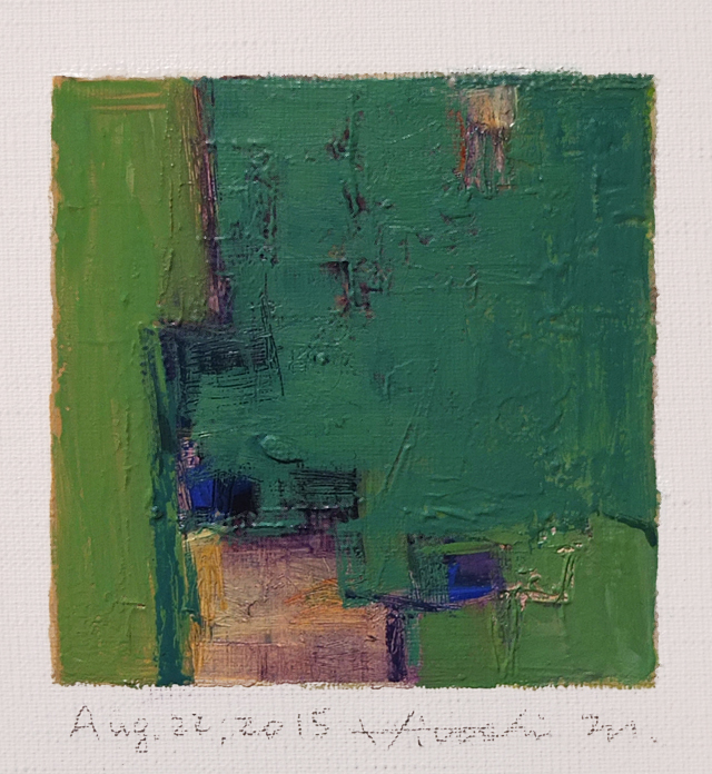hiroshi matsumoto 9x9 paintings
